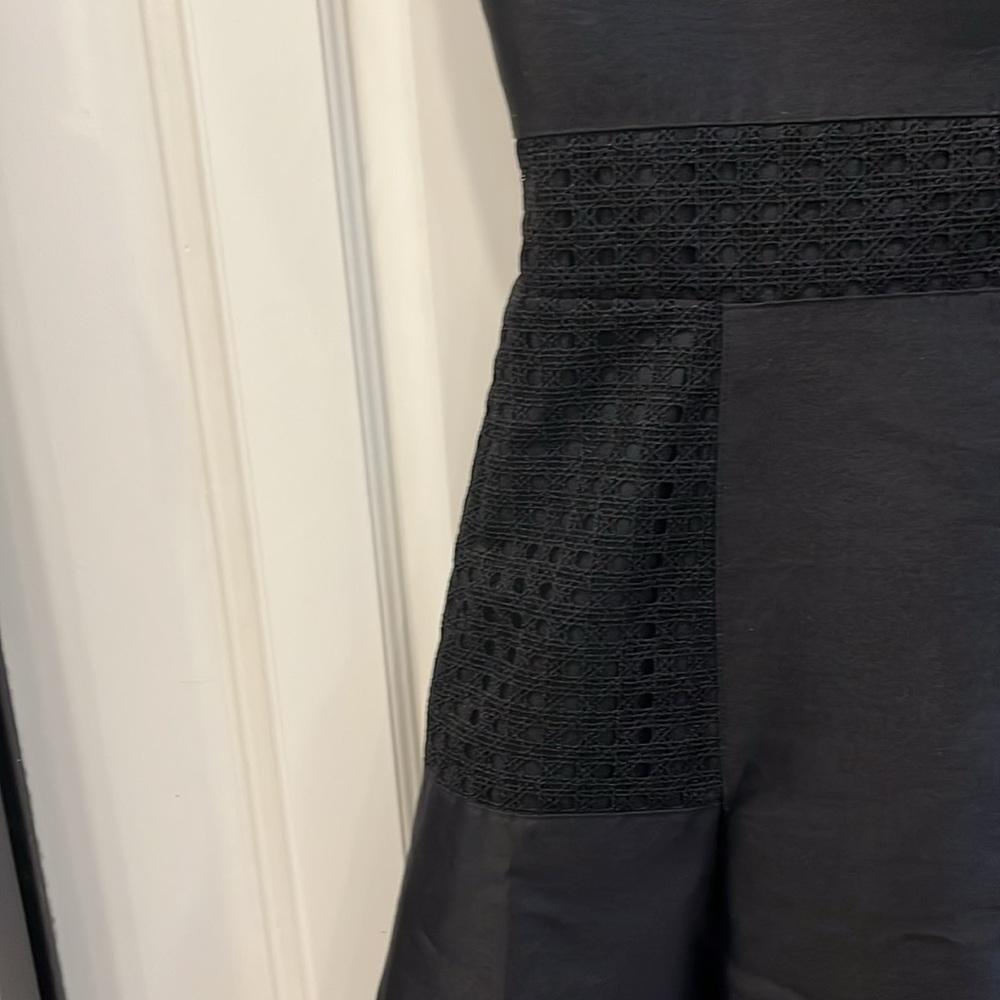 Lela Rose Black Fit and Flare Dress - Picture 5 of 8